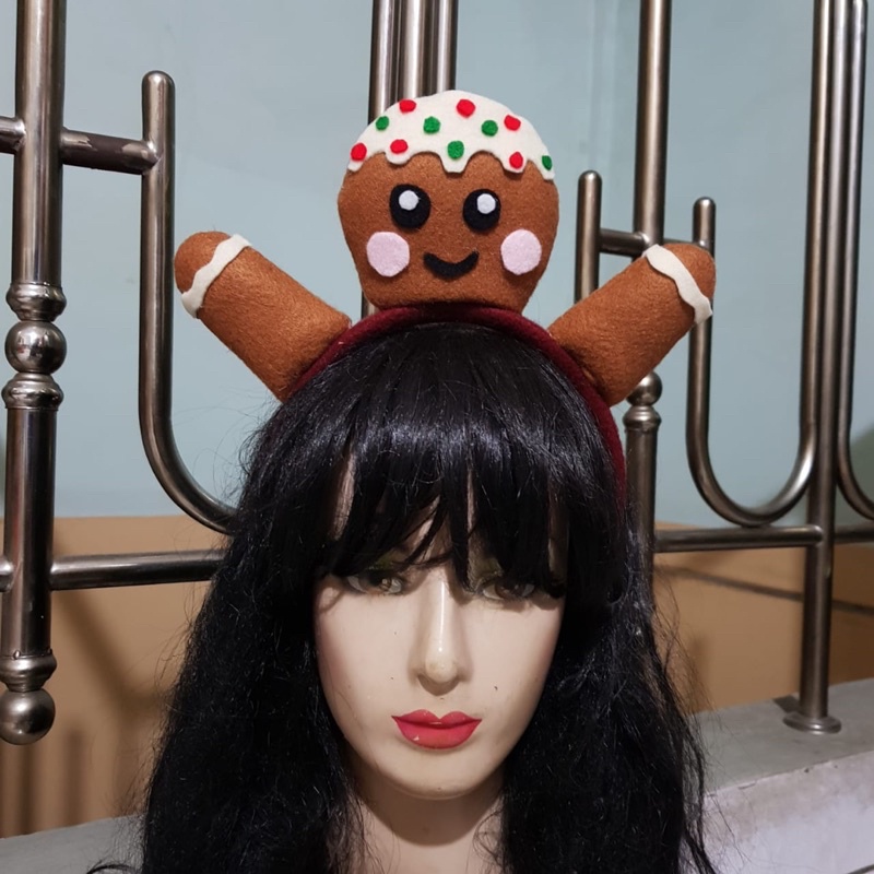 Bando Ginger Bread Kostum Gingerbread Bando Karakter Roti Jahe Bando Natal