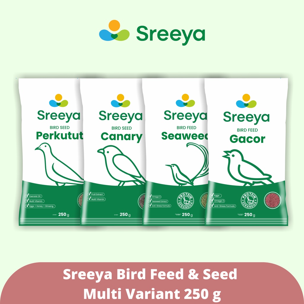 Sreeya Bird Feed & Seed Multi Variant 250 g