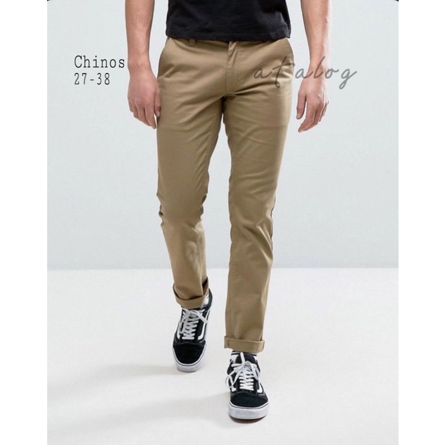 ATALOG | Celana Panjang Pria Slimfit | Celana Chino Pria | Chinos