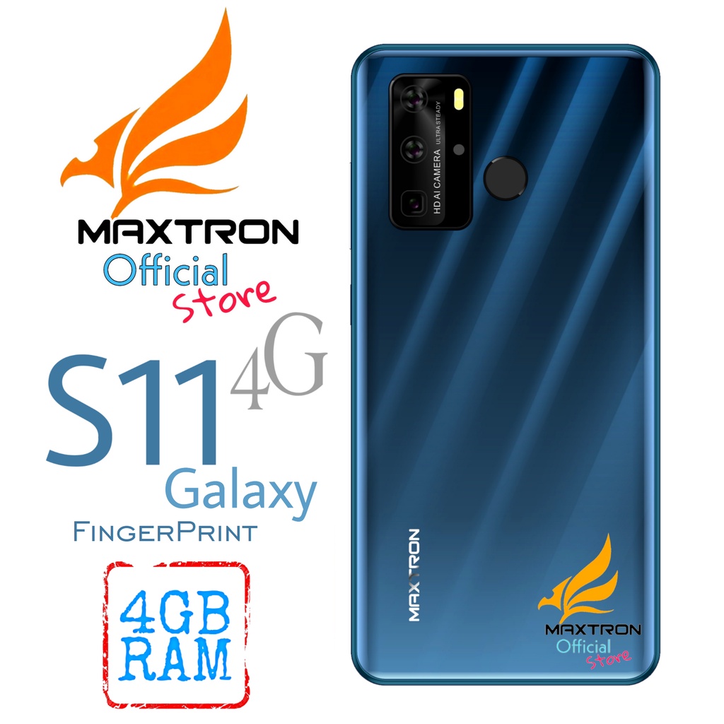MAXTRON S11 GALAXY 4G -- HP ANDROID 6,53" RAM 4GB ROM 32GB - HP ANDROID MURAH - HP MAXTRON S11 GALAX