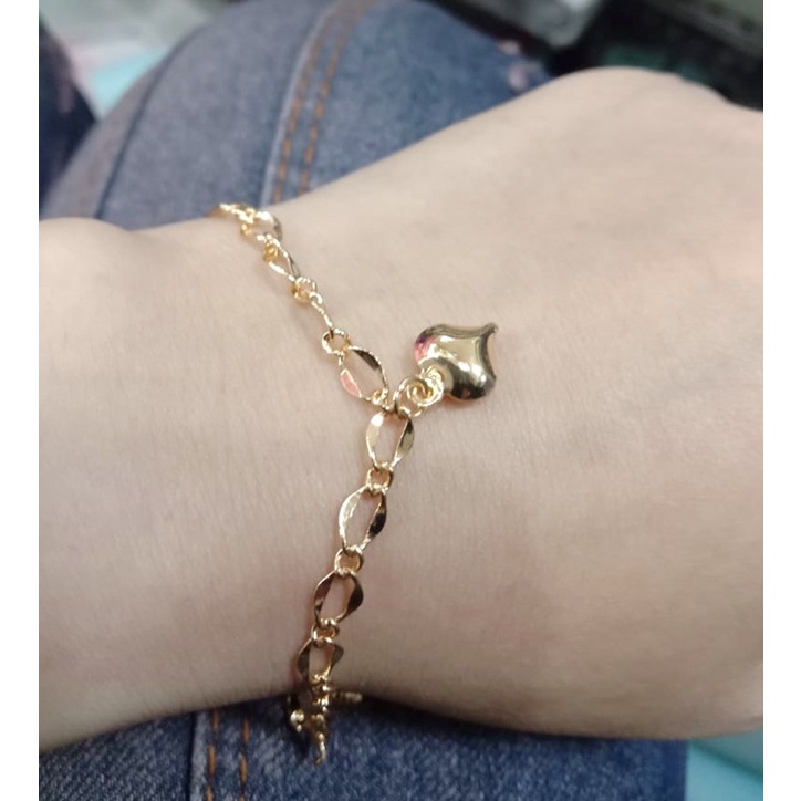 gelang tangan wanita//perhiasan//gelang//gelang lapis emas