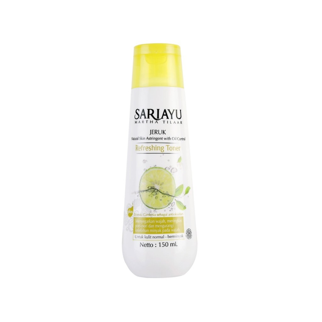 Sariayu Refreshing Toner Jeruk Penyegar Wajah Kulit Berminyak