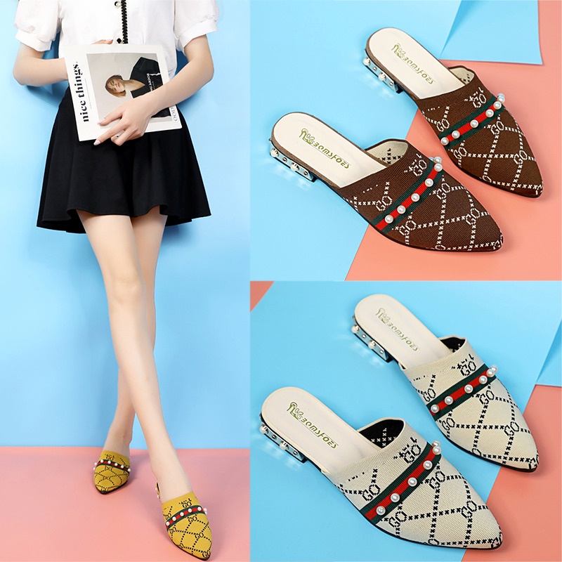 ai-5043, sandal wanita import fashion sandal terkiniian