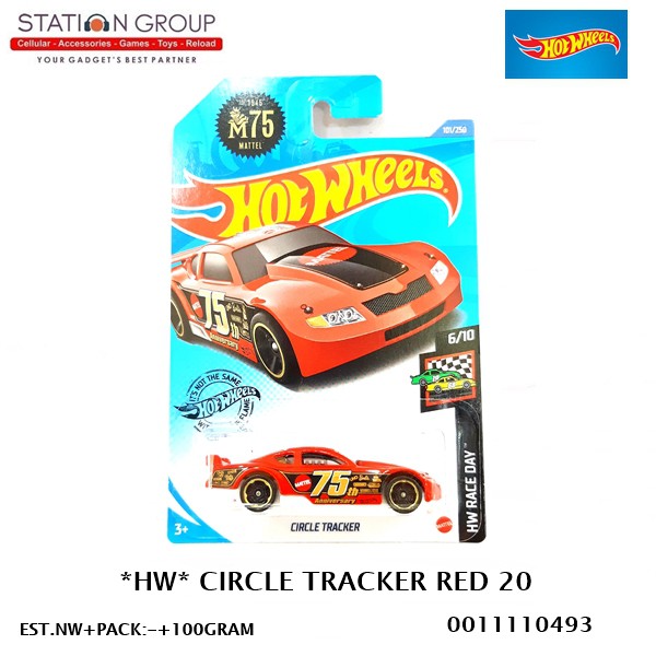 HOT WHEELS HW CIRCLE TRACKER RED 20 - DIECAST