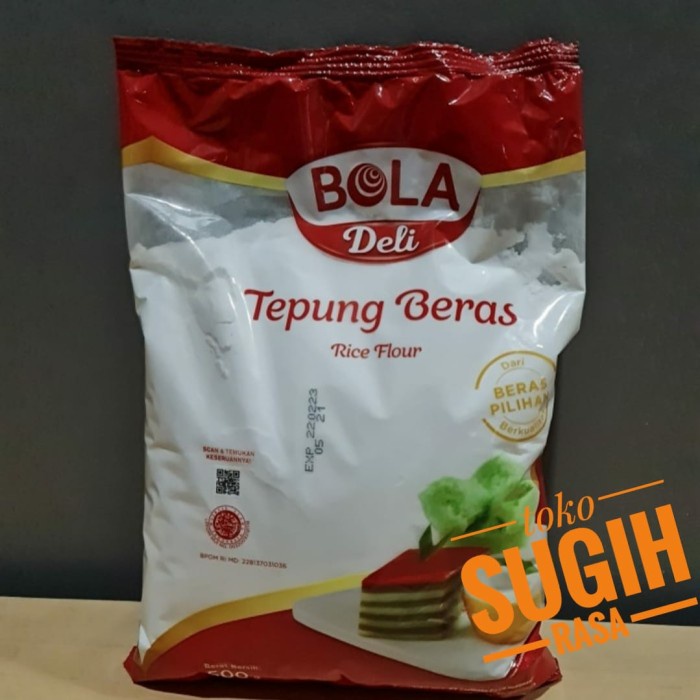 

Ketan-Beras-Tepung- Tepung Beras Bola Deli 500 Gr -Tepung-Beras-Ketan.