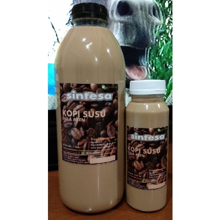 

Kopi susu gula aren 1 liter (Gula aren asli)