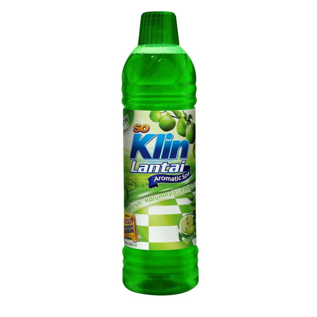  So  Klin  Pembersih Lantai  Hijau Muda Botol 900ml Shopee 