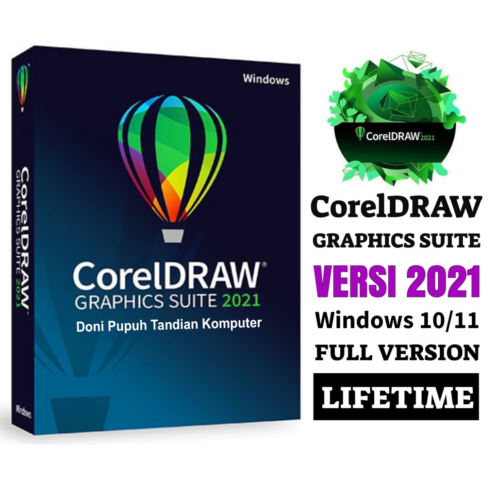 CorelDRAW 2021 Full Version Lifetime - Corel DRAW 2021