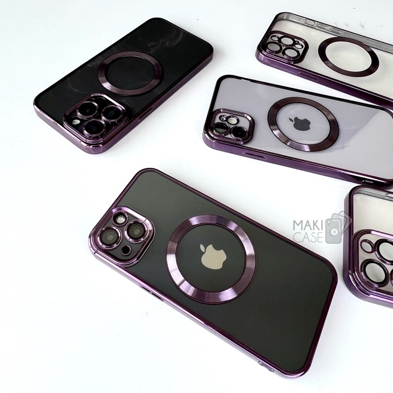 Square Magsafe Case - Deep Purple