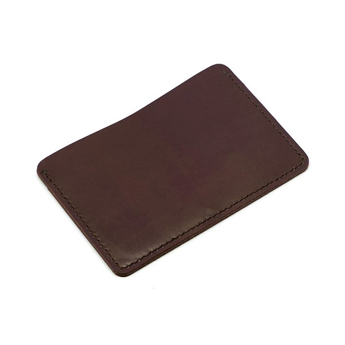 dompet passport simpel kulit sapi asli passport cover coklat - PHWL989