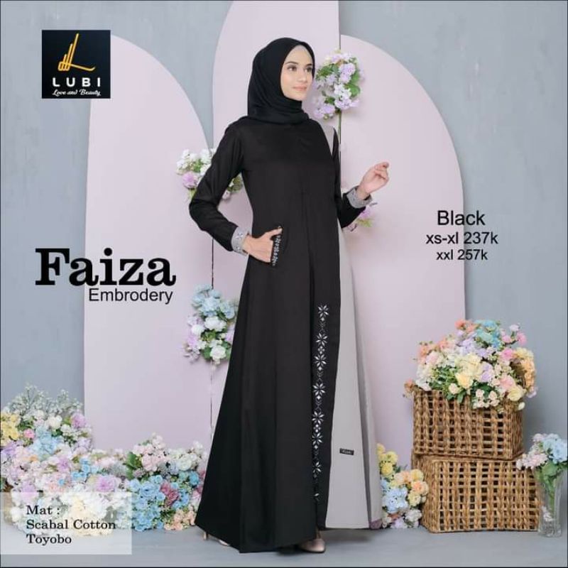 LUBI GAMIS FAIZA | GAMIS DEWASA | GAMIS DEWASA KATUN | GAMIS TERBARU