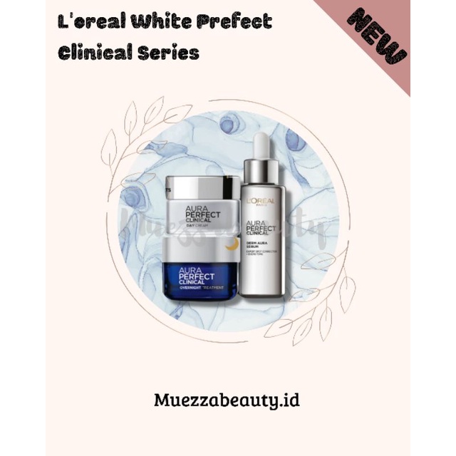 [NEW] L'oreal Aura Perfect Clinical Day/Night Cream/Essence Serum