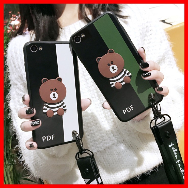 PDF Bear Soft Phone Case Silikon Gambar Kartun Beruang PDF Bear Soft Phone Case Silikon Gambar Kartun Beruang