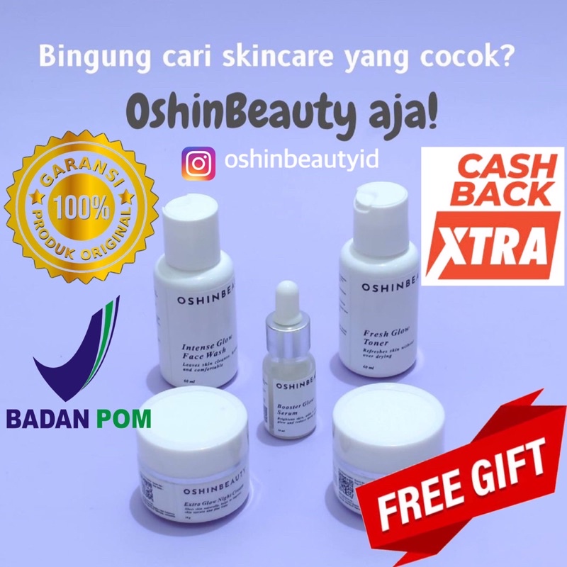 ECERAN OSHIN BEAUTY BPOM ORI READY STOCK
