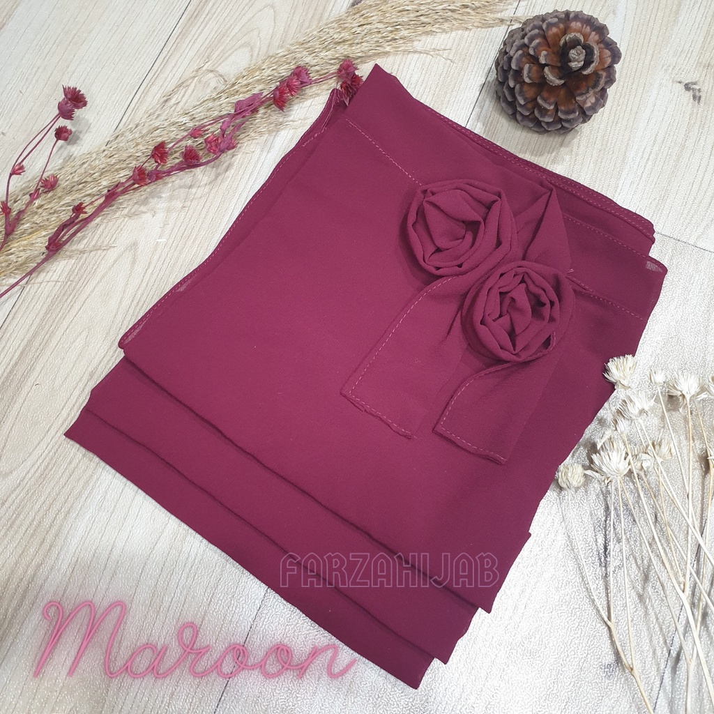 Pasmina Instant Malay Kerudung Pastan Melayu Pasmina Turki Hijab Instan Melayu Pashmina Malaysia Ceruty Babydol-5