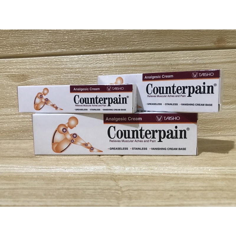 COUNTERPAIN CREAM | Meredakan Nyeri sendi dan Otot