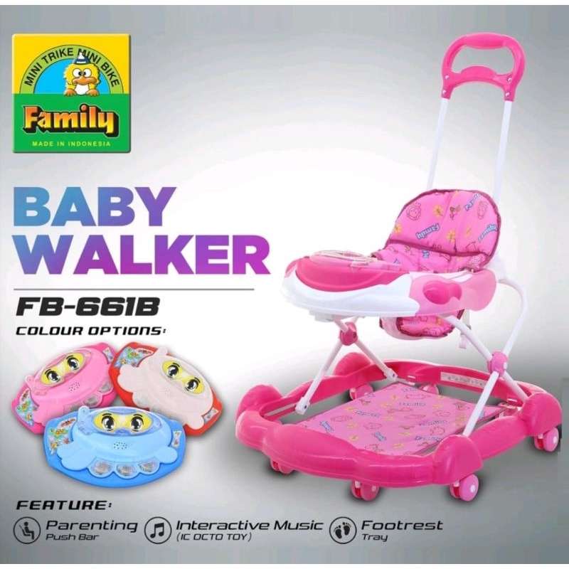 Baby Walker Murah SpaceBaby Family Smartstart