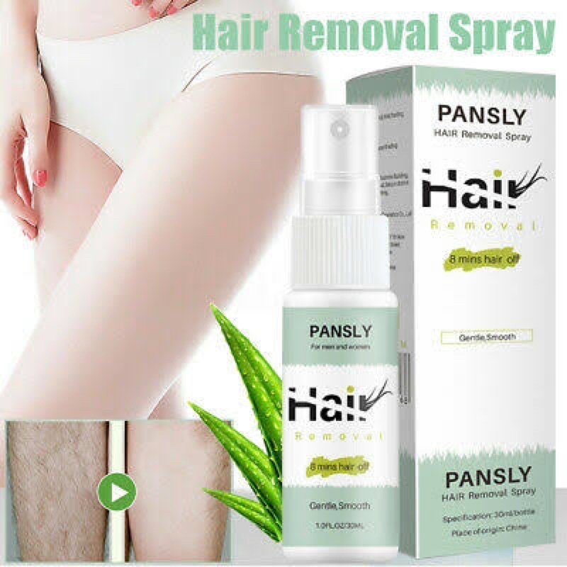 pansly hair removal spray - spray penghilang bulu