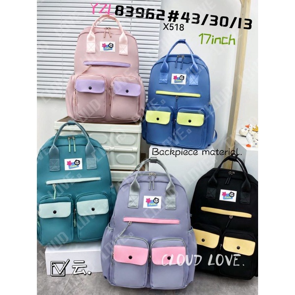 TAS RANSEL KOREA PEREMPUAN BACKPACK 83962.