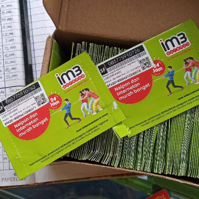 perdana indosat pulsa 2000