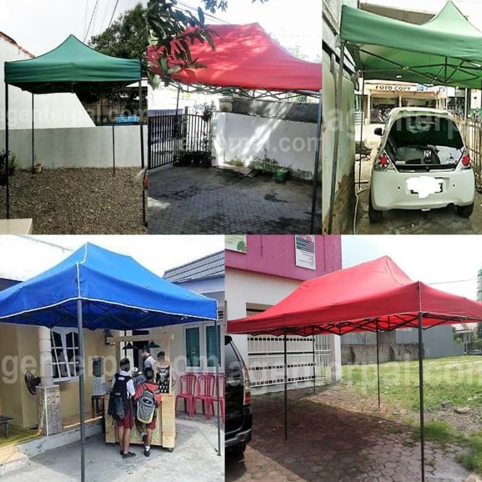 Tenda Lipat Folding Bazar Booth Stand Pameran Dagang Jualan Carport Star Seller Temurah