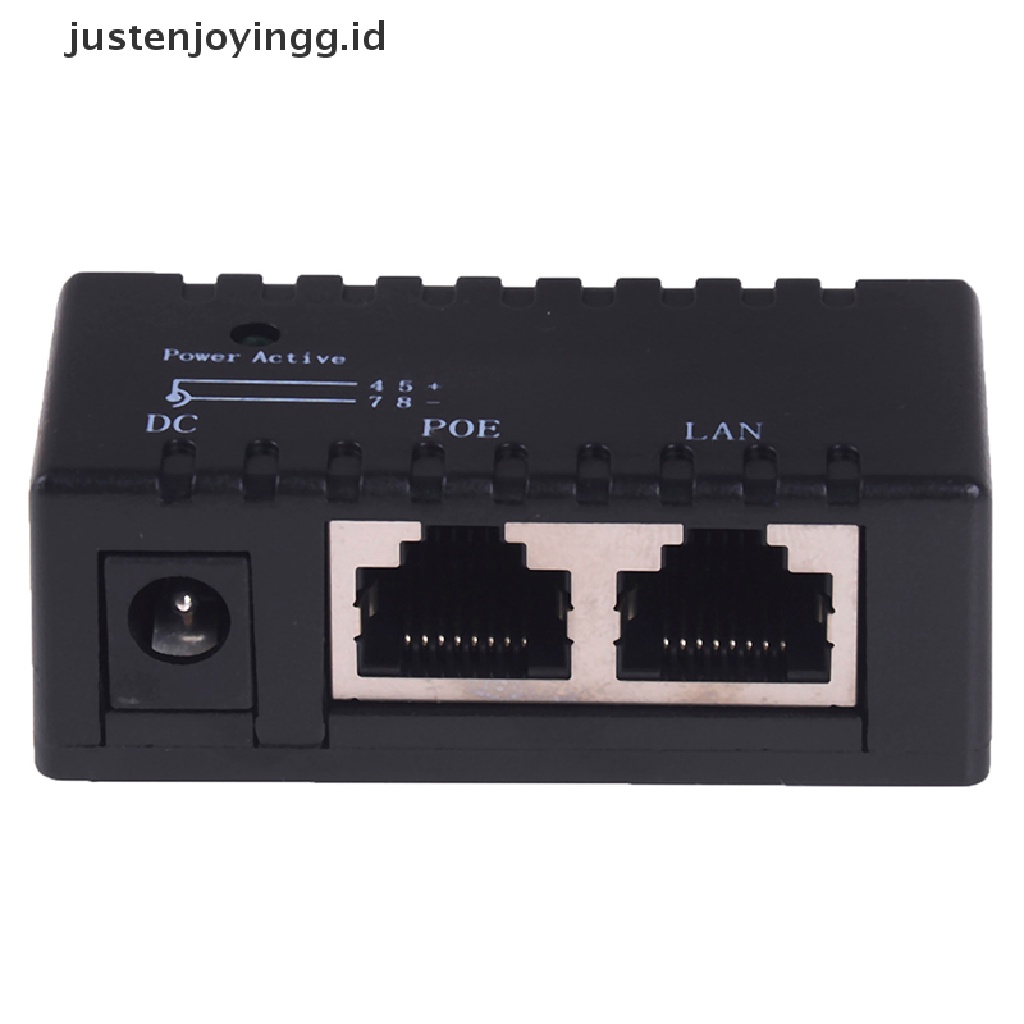 Injektor POE Pasif 12V - 48V Untuk Kamera IP VoIP Phone Netwrok