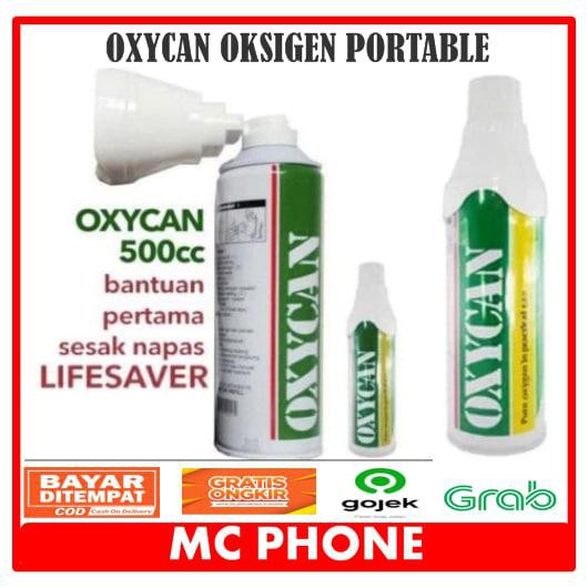 Jual Oxycan Portable Oxygen Original Oksigen Alat Bantu Pernafasan ...