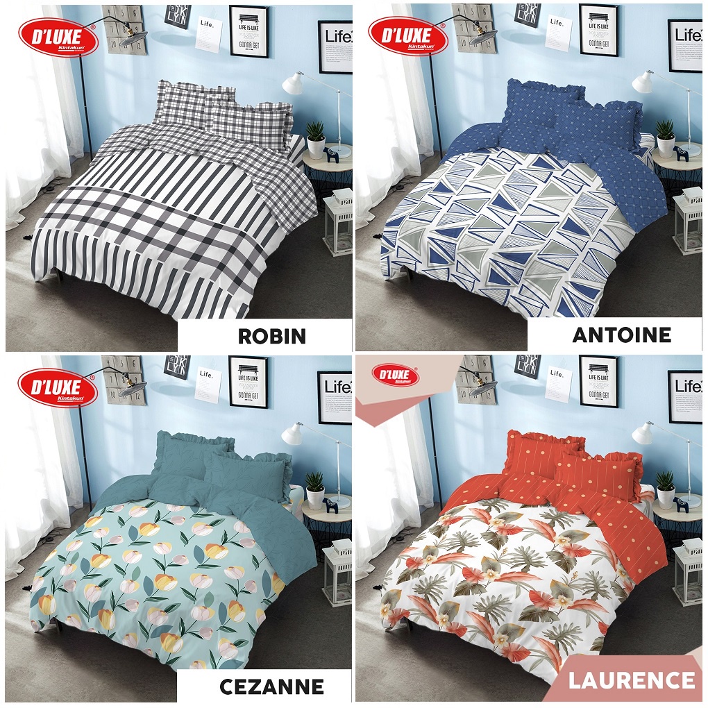 Kintakun D'Luxe Bed Cover Set Eksklusif Uk. 180x200