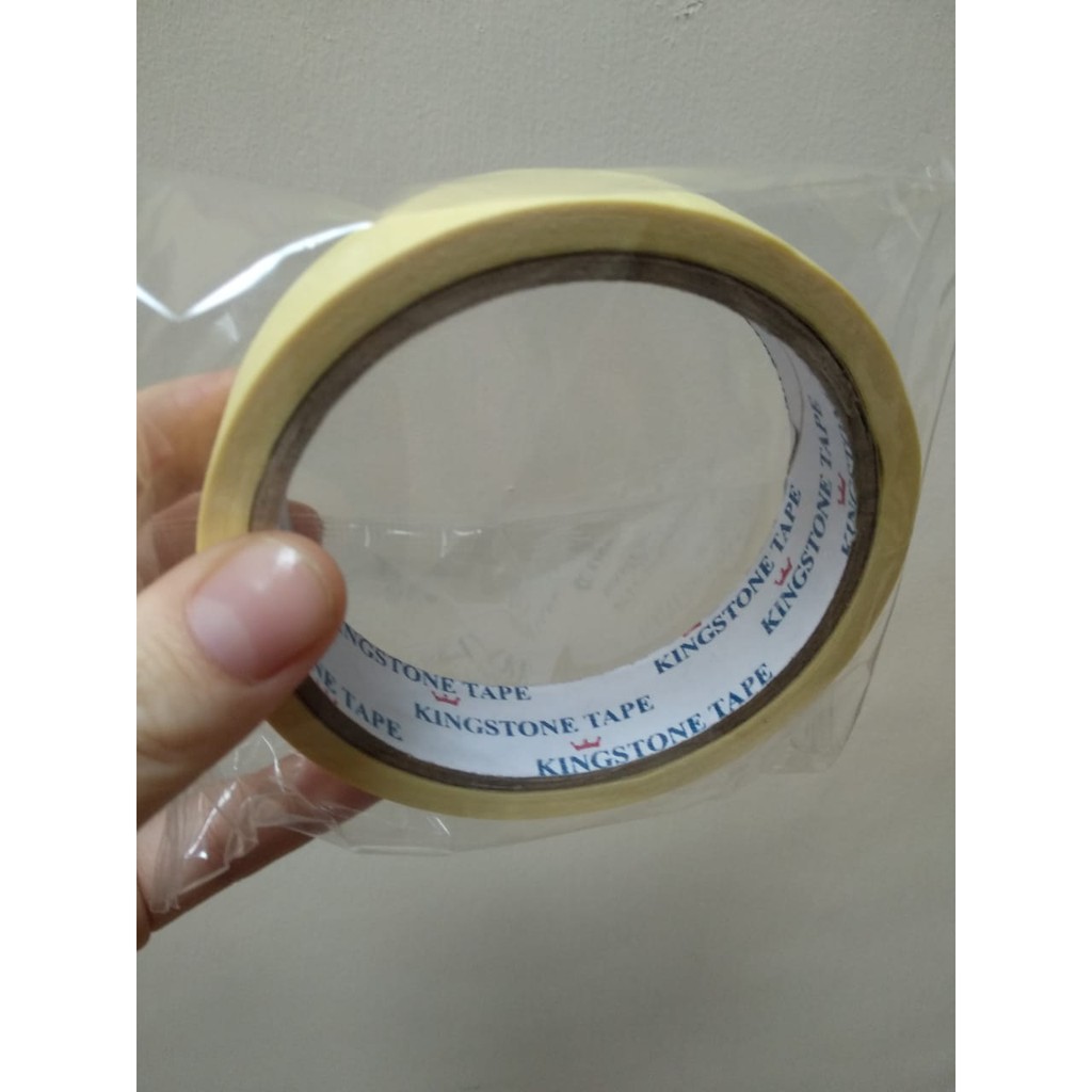 

Kingstone Tape Musking Tape 12mmx15m Lakban Kertas