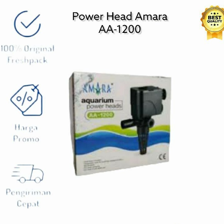 AMARA AA-1200 AA 1200 AA1200 MESIN POMPA AQARIUM AQUASCPAE FILTER AMARA