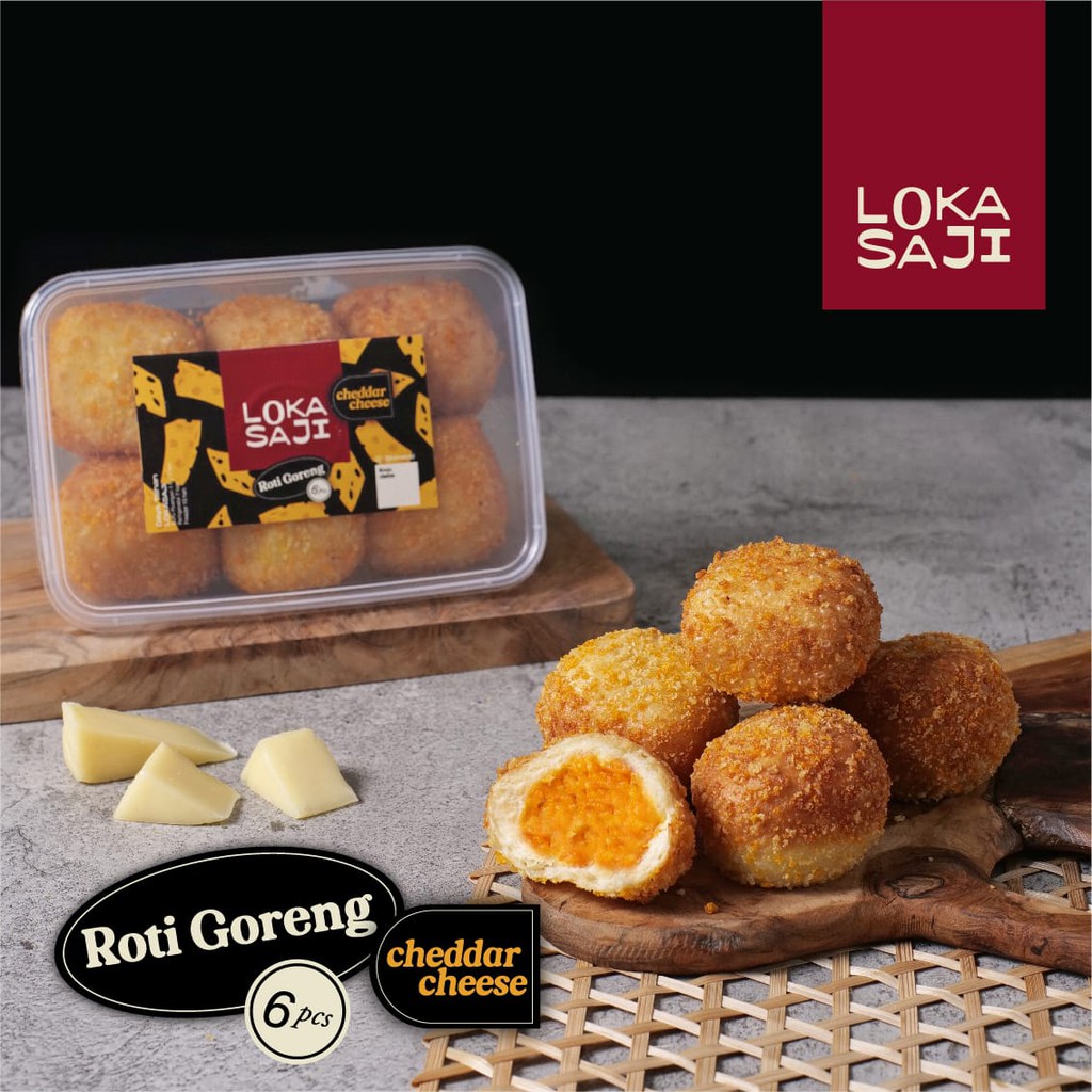 READY Roti Goreng Lokasaji-CHEESE CHEDDAR