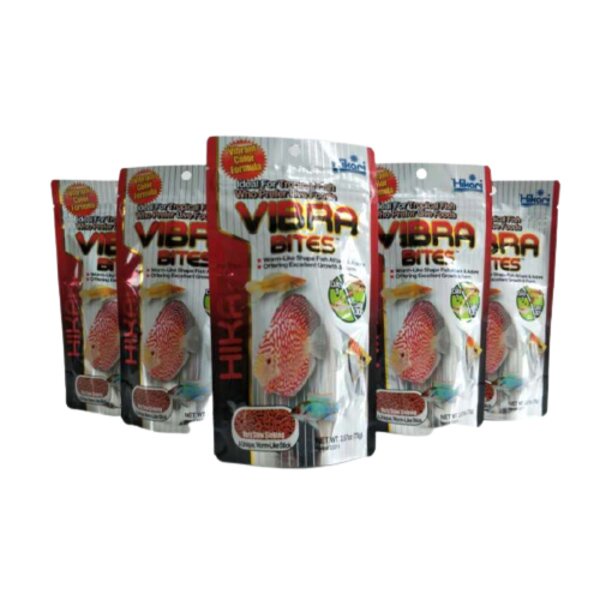 Hikari Vibra Bites 73gr 73 g gr gram Makanan Pelet Ikan Diskus Discus