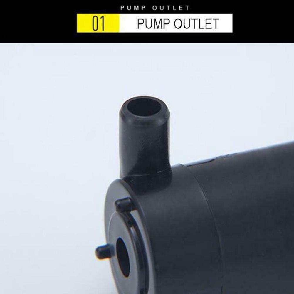 Pompa Air Submersible Mini Warna Hitam Dengan Kabel USB FEFARM