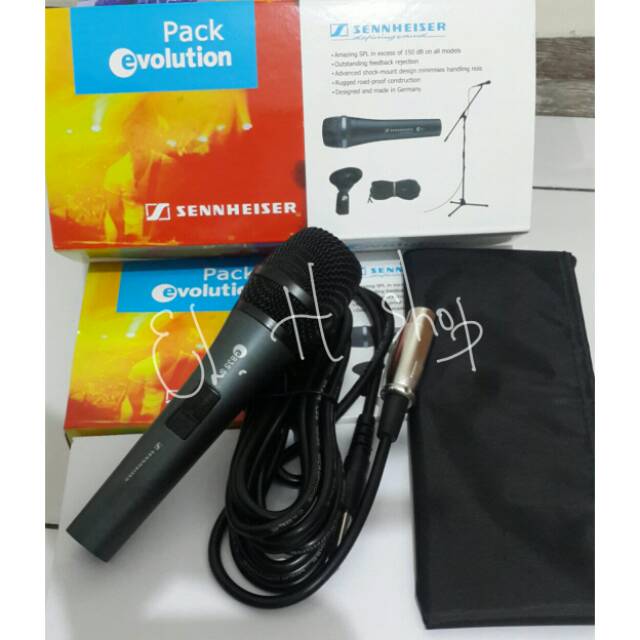 Mic sennheiser E835s/mic kabel sennheiser e 835/mic profesional