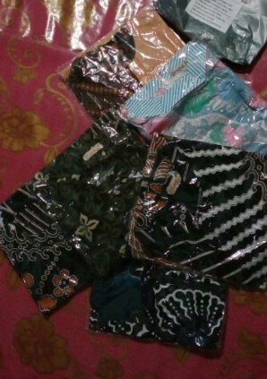 Maura Couple - Sania Ruffle Batik Couple Ori Ndoro Jowi Garansi Termurah Shopee - Batik Modern Solo