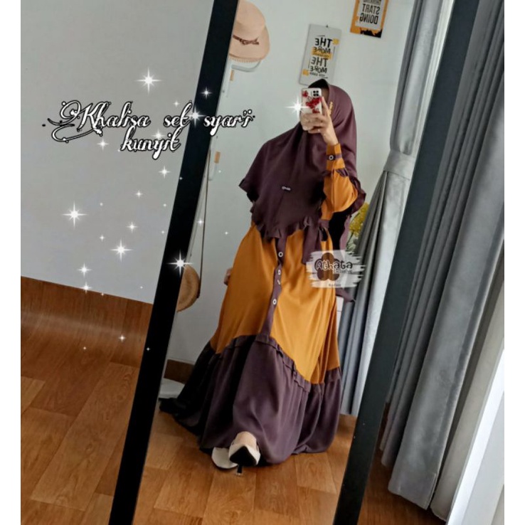 khalisa set syari by athata gamis syari lebaran