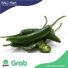 

Cabe Hijau Besar / Cabe Ijo Besar / Cabai Hijau Besar Segar 250gr - 1kg Sayuronline
