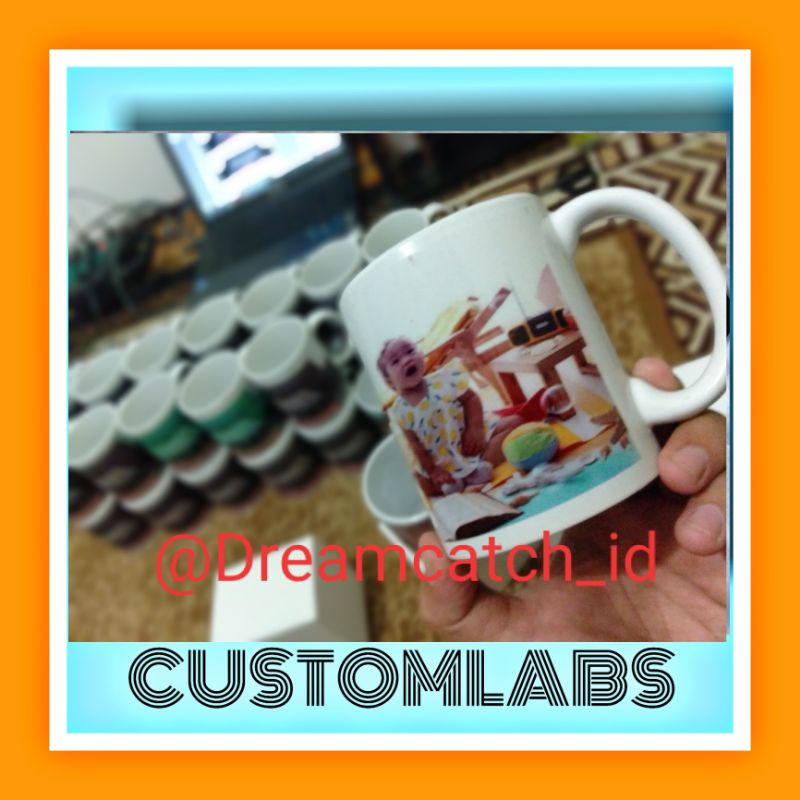 MUG CUSTOM / CANGKIR / KERAMIK/ SOVENIR NIKAHAN / GELAS SABLON /Marble Mug / gelas marble / couple g