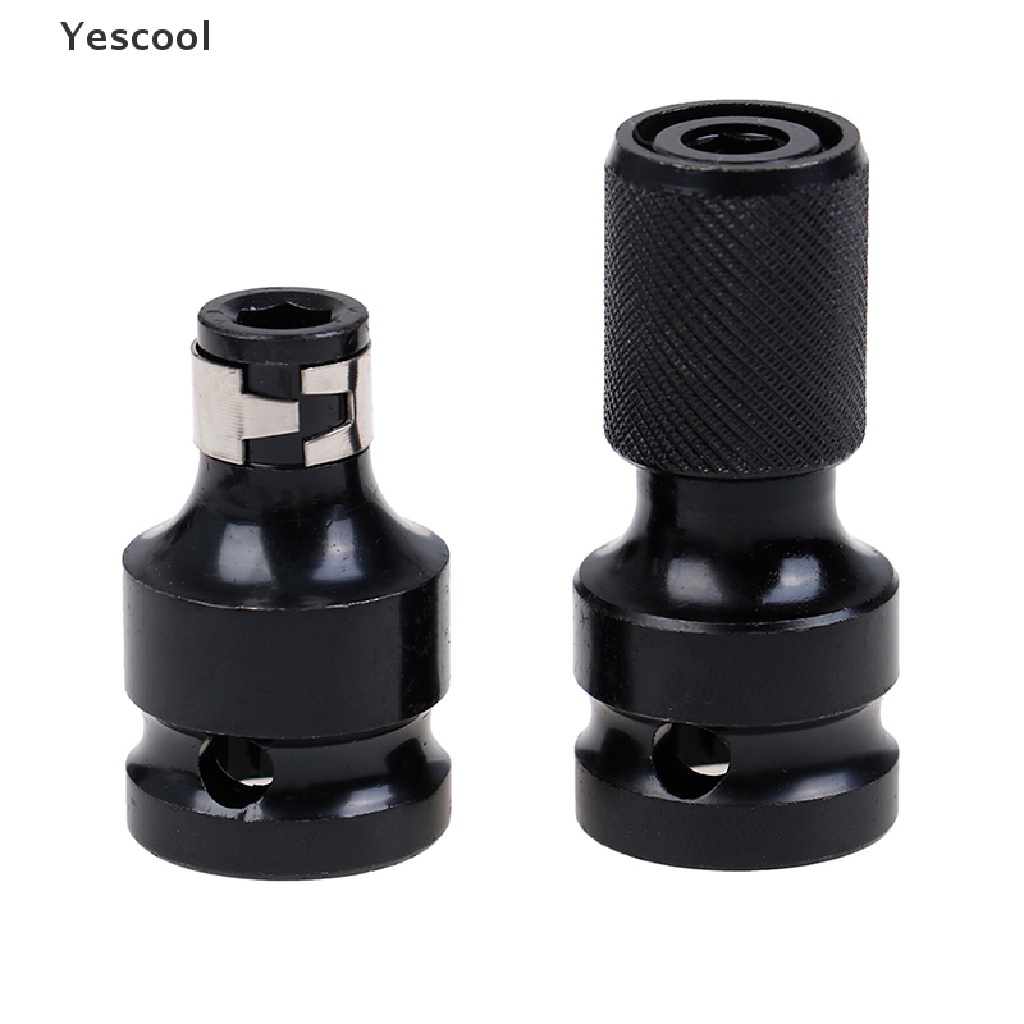 Yescool Adaptor socket ratchet hex 1 / 2 &quot;Ke 1 / 4&quot;