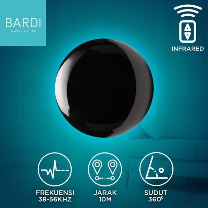 BARDI Smart UNIVERSAL IR REMOTE Wifi work with Alexa Google IFTTT