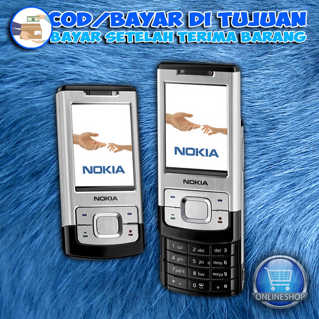 Nokia 6500s Single Sim Sliding Jadul Bergaransi