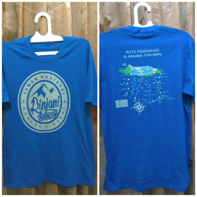 Kaos Pendaki Gunung Rinjani