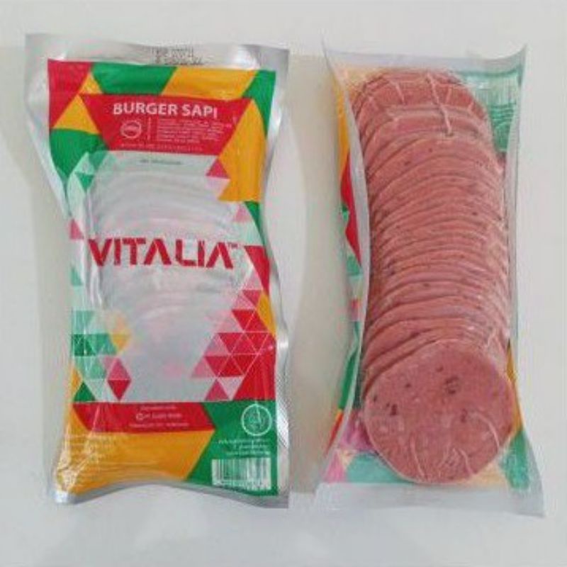 

Vitalia Burger Sapi 10 pcs 250gr
