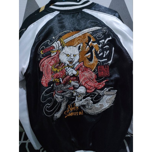 JAKET SUKAJAN MEMPHISORIGINS NEKO SAMURAI