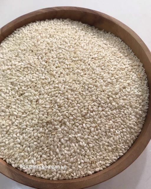 

Organik Wijen Putih/ Organic white sesame 100 gram