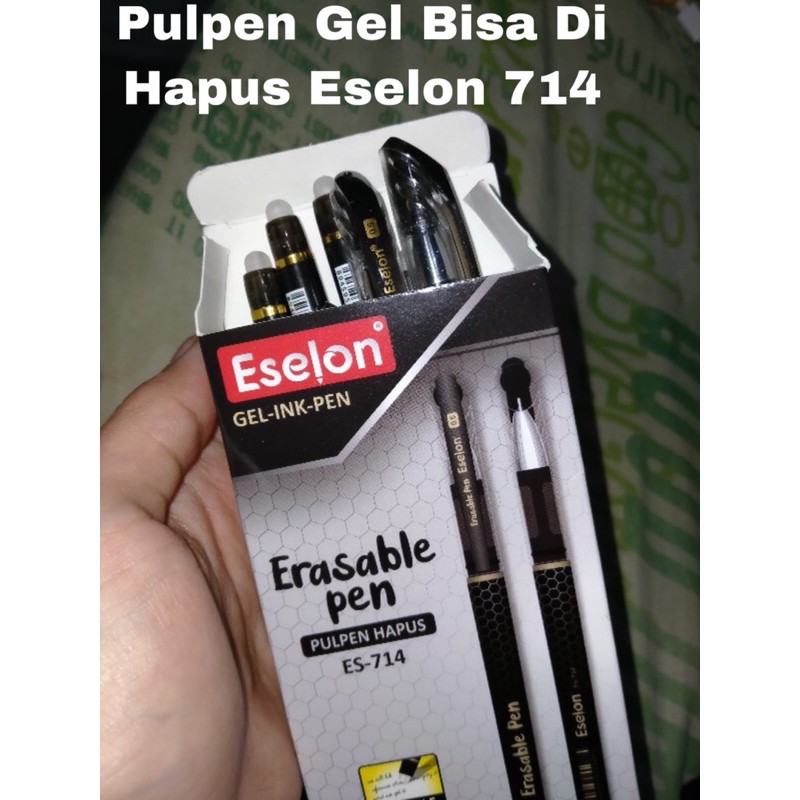 

Pulpen / Pulpen Gel Bisa Di Hapus Eselon Es-714 / Erasable Pen Es-714
