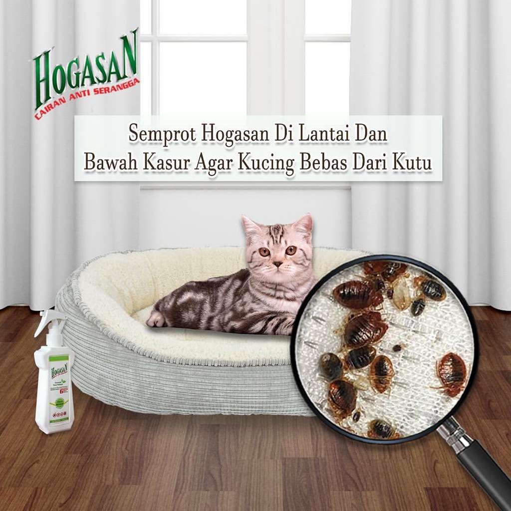 HOGASAN 200mL anti kutu/anti serangga/anti semut/anti kecoa/anti rayap/anti tungau/anti nyamuk/anti lalat