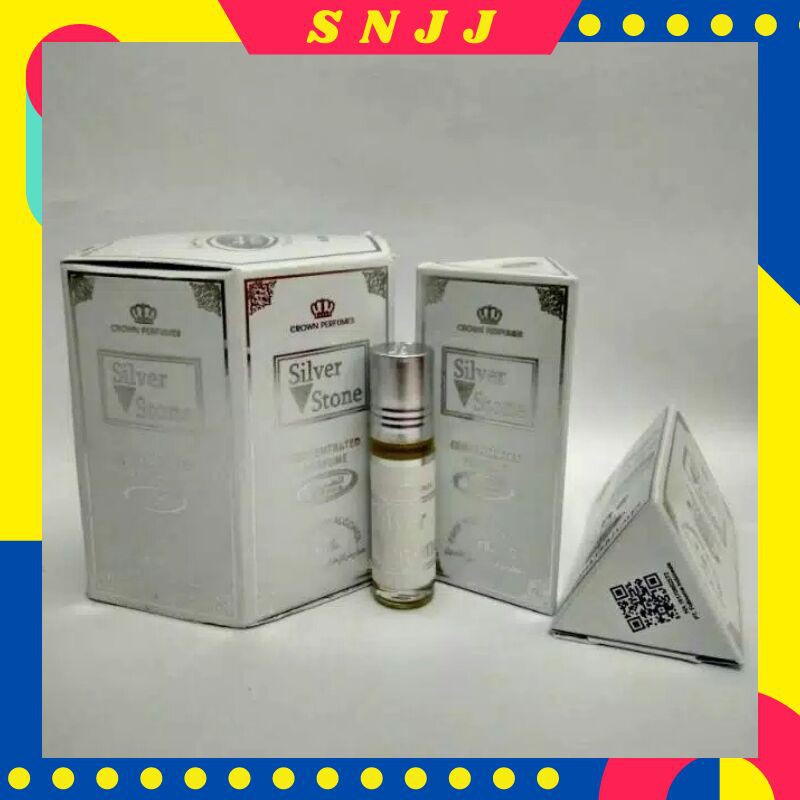 Dobha Parfum Silver Stone Roll On 6ml Non Alkohol