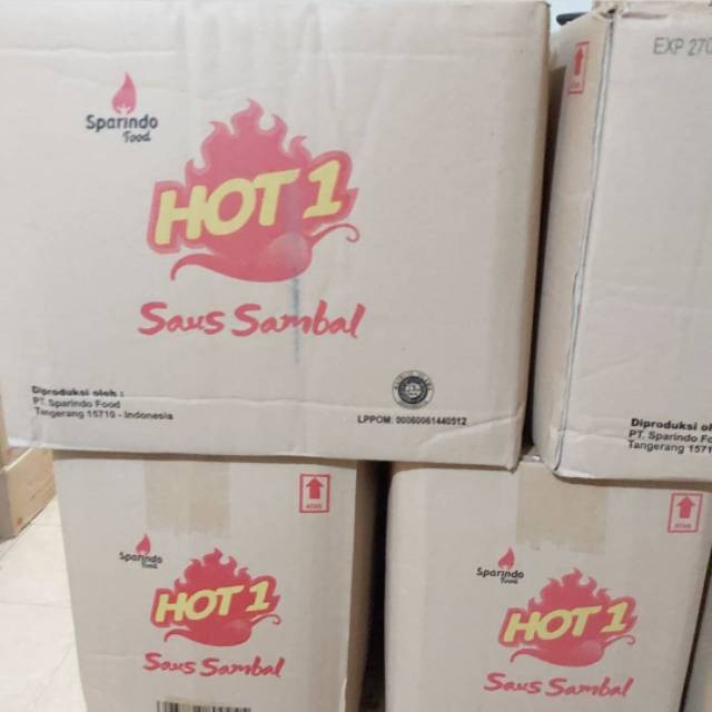 

Saus sambal Hot 1 uk.1kg/10pcs (GROSIR LEBIH MURAH)