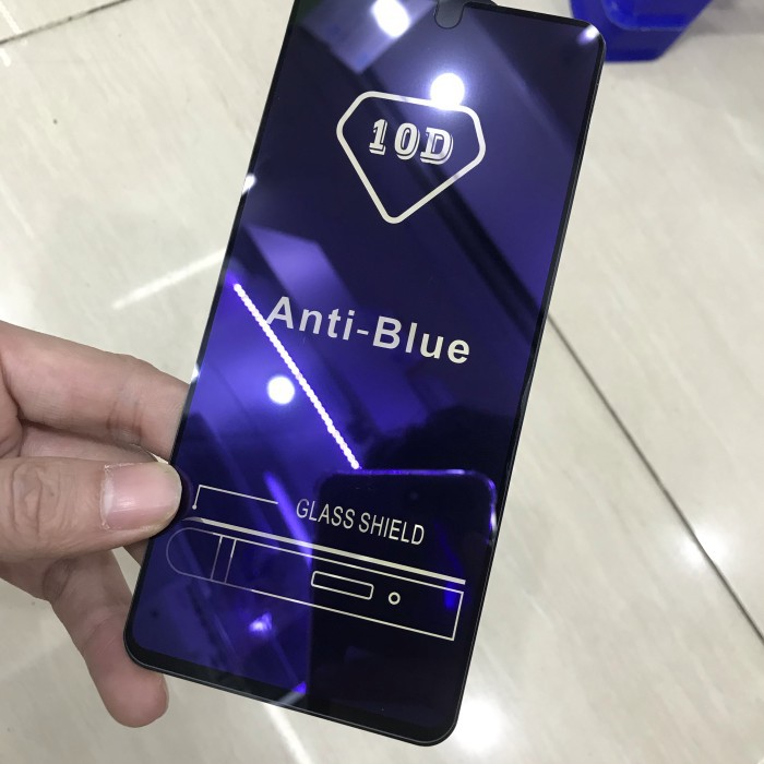 XIAOMI POCO X3 NFC TEMPERED GLASS FULL LAYAR ANTI BLUE ANTI RADIASI